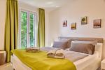 Schlafzimmer - Ferienwohnung Strandgras 7 Villa Sofie Binz - Top-Hundeurlaub