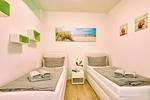 Schlafzimmer - Ferienwohnung Strandgras 7 Villa Sofie Binz - Top-Hundeurlaub