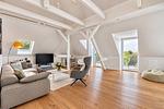 Wohnzimmer - Ferienwohnung Circus Loft in der Villa Circus Putbus - Top-Hundeurlaub