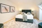 Schlafzimmer - Ferienwohnung Odin Sylt - Top-Hundeurlaub