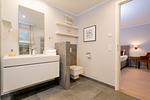 Badezimmer - Ferienwohnung Witthüs / Strandläufer Sylt - Top-Hundeurlaub