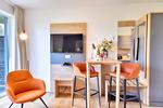 Wohnzimmer - Ferienwohnung Bachstelze 22 im Wreecher Idyll Rügen - Top-Hundeurlaub