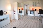 Wohnzimmer - Kjeirstr. 34, Whg. 05, Haus Atlanta - Top-Hundeurlaub