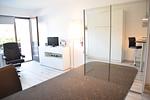Wohnzimmer - Kjeirstr. 34, Whg. 05, Haus Atlanta - Top-Hundeurlaub