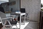 Balkon - Kjeirstr. 34, Whg. 05, Haus Atlanta - Top-Hundeurlaub