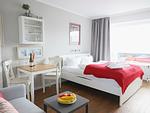 Wohnzimmer - Kjeirstr. 34, Whg. 12, Haus Atlanta - Top-Hundeurlaub