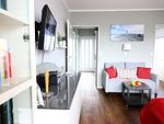 Wohnzimmer - Kjeirstr. 34, Whg. 12, Haus Atlanta - Top-Hundeurlaub