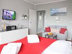 Schlafzimmer - Kjeirstr. 34, Whg. 12, Haus Atlanta - Top-Hundeurlaub