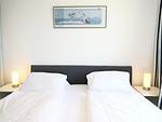 Schlafzimmer - Kjeirstr. 19-21, Whg. 107 - Top-Hundeurlaub