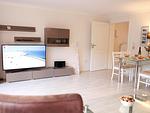 Wohnzimmer - Fischerweg 39, Whg. 1 - Söl - Top-Hundeurlaub