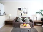 Wohnzimmer - Viktoriastraße 6, Viktoria Residenz, Whg. 2 - Top-Hundeurlaub