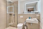 Badezimmer - Ferienwohnung Wiesenpieper 07 im Wreecher Idyll Rügen - Top-Hundeurlaub