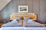 Wohnzimmer - Ferienwohnung Wiesenpieper 07 im Wreecher Idyll Rügen - Top-Hundeurlaub