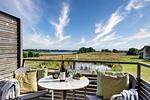 Terrasse - Ferienwohnung Wiesenpieper 07 im Wreecher Idyll Rügen - Top-Hundeurlaub