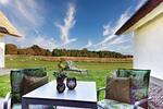 Terrasse - Ferienwohnung Eiderente 29 im Wreecher Idyll Rügen - Top-Hundeurlaub