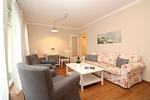 Wohnzimmer - Strandschlösschen Haus II Fewo 6 - Top-Hundeurlaub