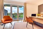 Wohnzimmer - Ferienwohnung Kleiber 21 im Wreecher Idyll Rügen - Top-Hundeurlaub