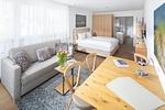 Wohnzimmer - Kapitänsdeck - Top-Hundeurlaub