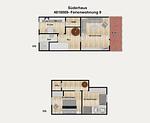 Grundriss - Ferienwohnung 9 - Top-Hundeurlaub