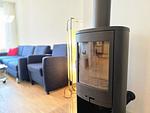 Kamin-/Ofen - Ferienwohnung mit 1 Schlafzimmer, Kamin und Balkon (DR/423) - Top-Hundeurlaub
