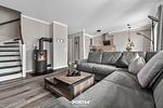 Wohnzimmer - Ferienhaus Gersten-Koje Büsum - Top-Hundeurlaub