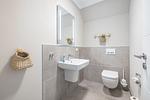 Gäste-WC - Ferienhaus Gersten-Koje Büsum - Top-Hundeurlaub