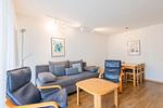 Wohnzimmer - Zwei-Zimmer-Apartment 49/02 - Top-Hundeurlaub