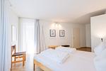 Schlafzimmer - Zwei-Zimmer-Apartment 49/02 - Top-Hundeurlaub