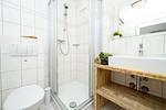 Badezimmer mit Dusche - Deichpoofe -  Wohnung 1-06 - Top-Hundeurlaub