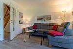 Wohnzimmer - Haus Seeschlößchen - Top-Hundeurlaub