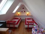 Schlafzimmer - Kattenwarft OG - Top-Hundeurlaub