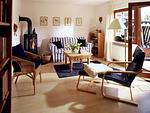 Wohnzimmer - Wohnung Kattenwarft EG - Top-Hundeurlaub