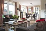 Wohnzimmer - Haus Westwind - Top-Hundeurlaub