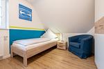 Schlafzimmer - Westküstenhuus - Top-Hundeurlaub
