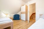Schlafzimmer - Westküstenhuus - Top-Hundeurlaub
