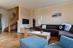 Wohnzimmer - Haus Strandkoje - Top-Hundeurlaub