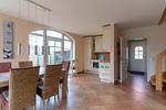 Wohnzimmer - Haus Strandkoje - Top-Hundeurlaub