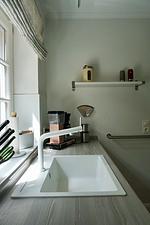 Küche / Küchenzeile - Haus Meer-Glück - Top-Hundeurlaub