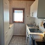 Küche / Küchenzeile - Ferienhaus "Lütt Hüs" - Top-Hundeurlaub