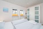 Schlafzimmer - Ferienwohnung "Möwensand" - Top-Hundeurlaub