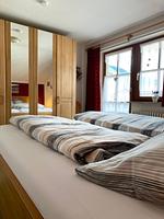 Schlafzimmer - 2-Raum Ferienwohnung "Am Dorfbach" - Top-Hundeurlaub