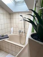 Badezimmer - 2-Raum Ferienwohnung "Am Dorfbach" - Top-Hundeurlaub