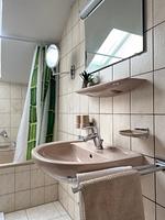 Badezimmer - 2-Raum Ferienwohnung "Am Dorfbach" - Top-Hundeurlaub
