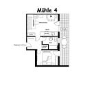 2-Raum-Wohnung Mühle 4 - Top-Hundeurlaub