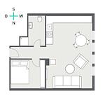 TIDE4 Amrum No. 7 - Apartment mit Kamin 100m zum Meer  - Top-Hundeurlaub