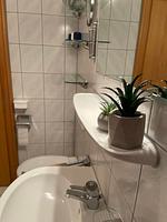 Badezimmer - 2-Raum-Wohnung Schaffner - Top-Hundeurlaub