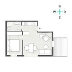 TIDE4 Amrum No. 2 - eigene Terrasse mit Strandkorb, 100m zum Meer - Top-Hundeurlaub