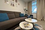 Wohnzimmer - Möwennest - Top-Hundeurlaub