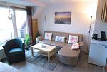Wohnzimmer - Ferienwohnung Lohr - Top-Hundeurlaub