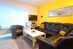 Wohnzimmer - Ferienwohnung Lohr am Deich - Top-Hundeurlaub